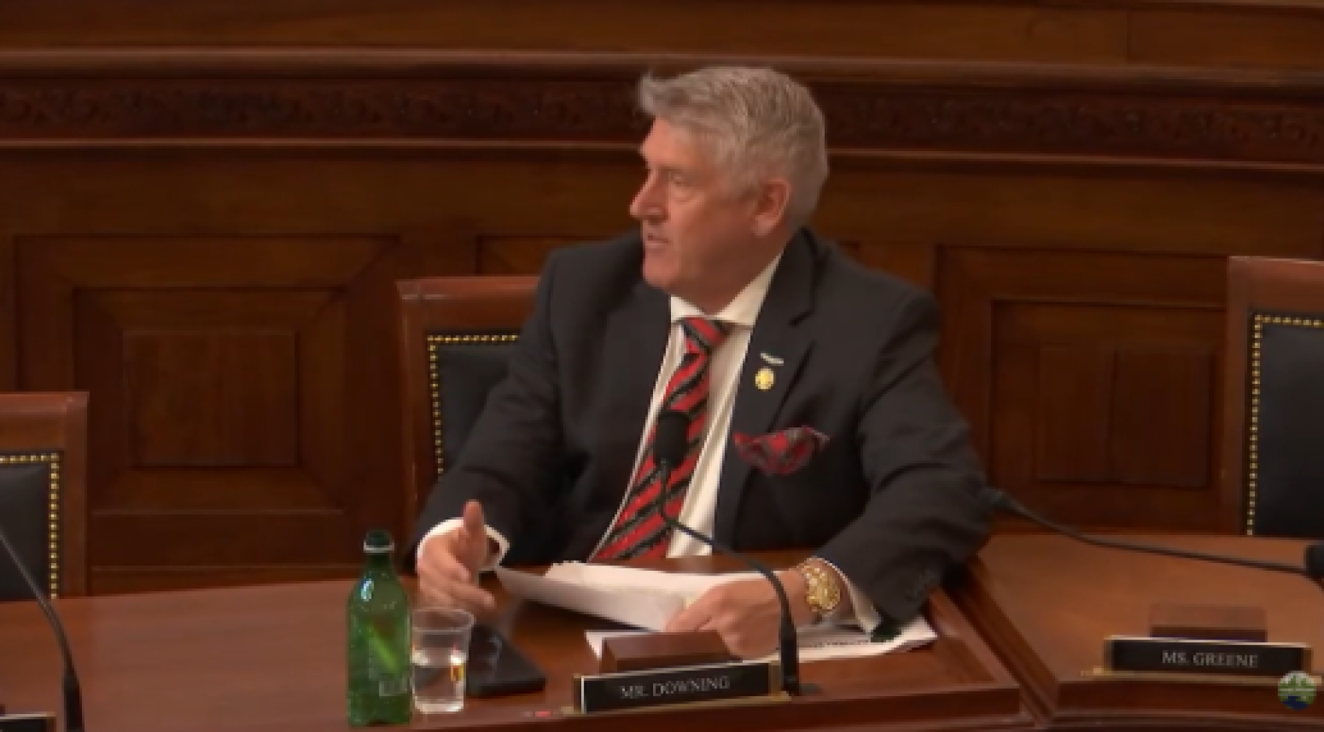 Representative making remarks in support of HR 845